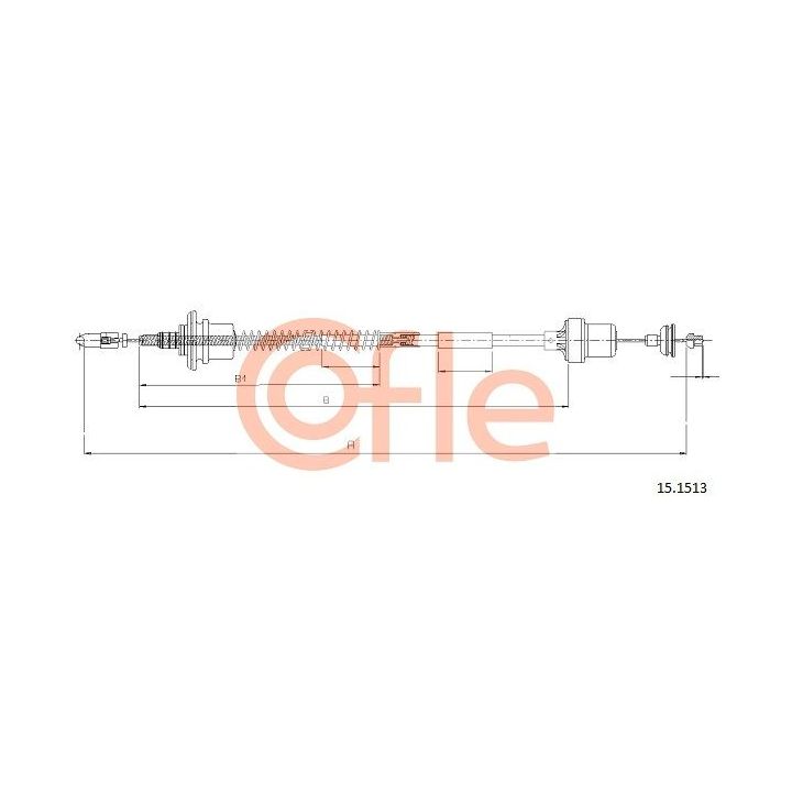 Sankabos trosas COFLE 92.15.1513