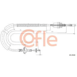 Sankabos trosas COFLE 92.15.1514