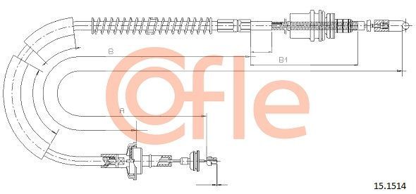 Sankabos trosas COFLE 92.15.1514