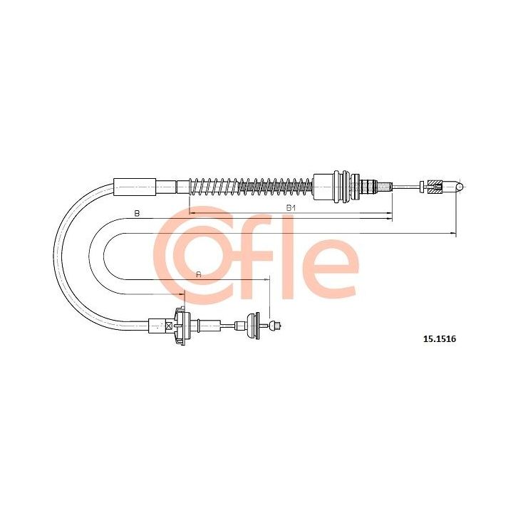 Sankabos trosas COFLE 92.15.1516