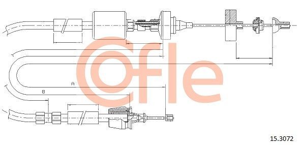 Sankabos trosas COFLE 92.15.3072