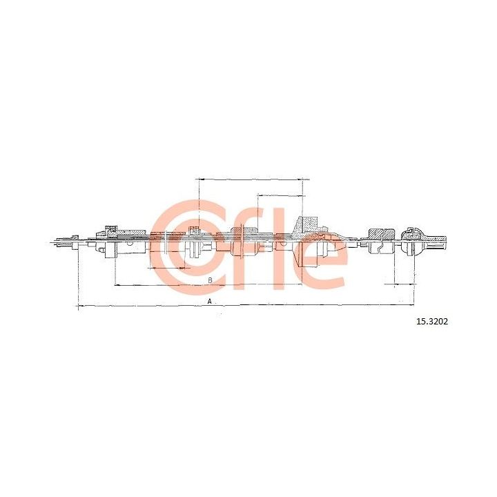 Sankabos trosas COFLE 92.15.3202