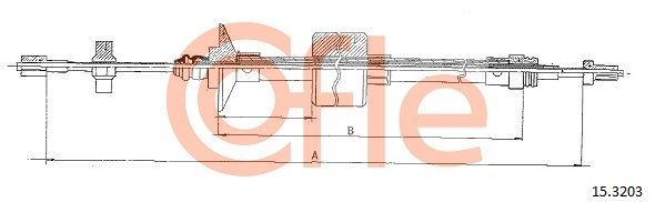 Sankabos trosas COFLE 92.15.3203