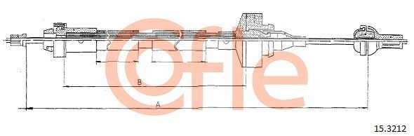 Sankabos trosas COFLE 92.15.3212