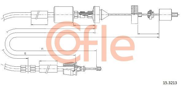 Sankabos trosas COFLE 92.15.3213