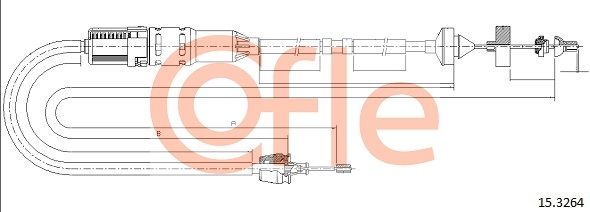 Sankabos trosas COFLE 92.15.3264
