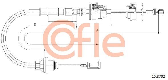 Sankabos trosas COFLE 92.15.3702