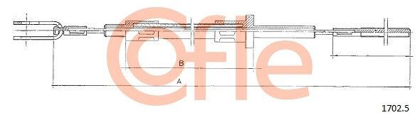 Sankabos trosas COFLE 92.1702.5