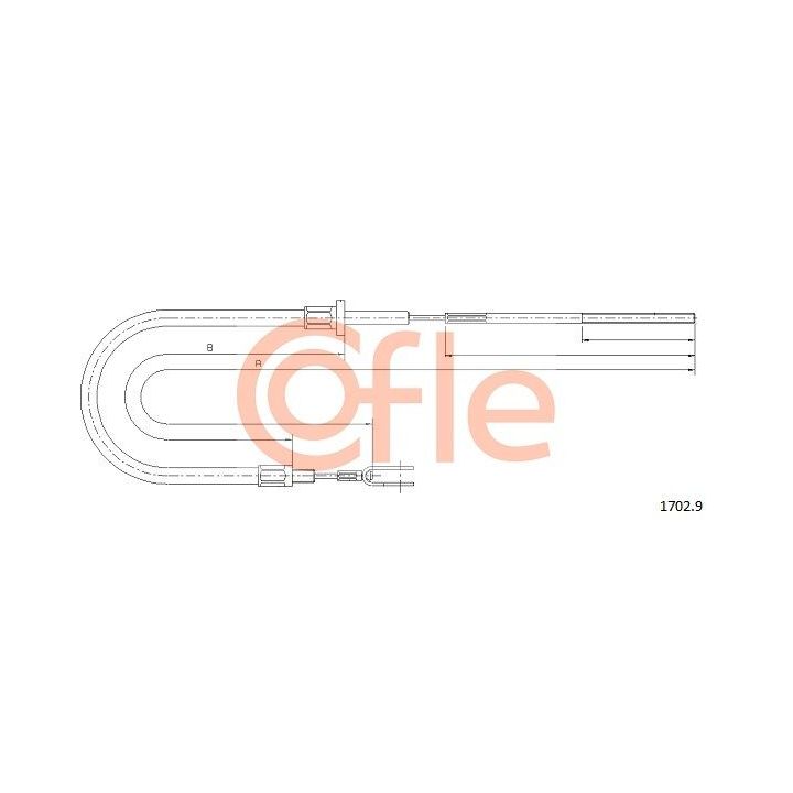 Sankabos trosas COFLE 92.1702.9