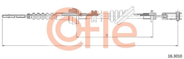 Sankabos trosas COFLE 92.18.3010