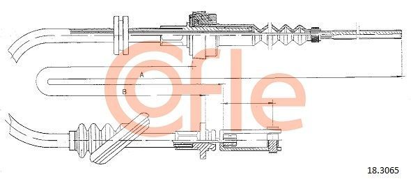 Sankabos trosas COFLE 92.18.3065