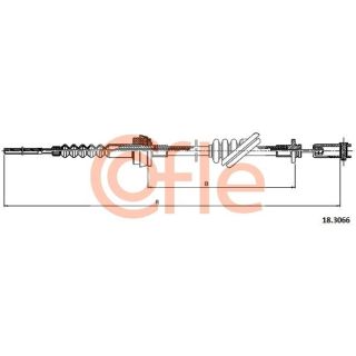 Sankabos trosas COFLE 92.18.3066