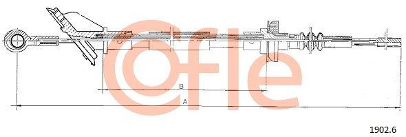 Sankabos trosas COFLE 92.1902.6