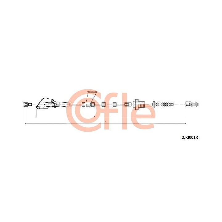 Sankabos trosas COFLE 92.2.KI001R
