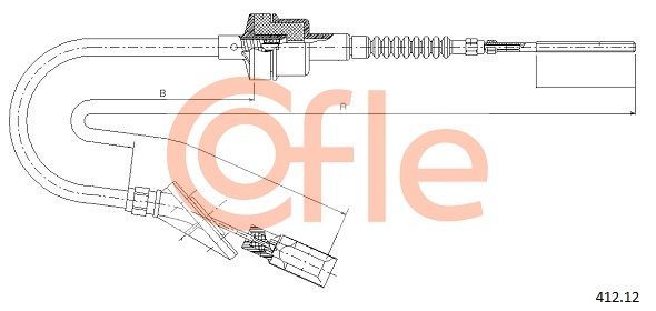 Sankabos trosas COFLE 92.412.12