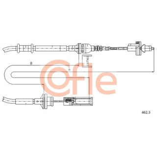Sankabos trosas COFLE 92.462.3