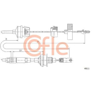 Sankabos trosas COFLE 92.492.1