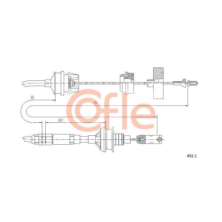 Sankabos trosas COFLE 92.492.1