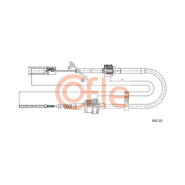 Sankabos trosas COFLE 92.492.10