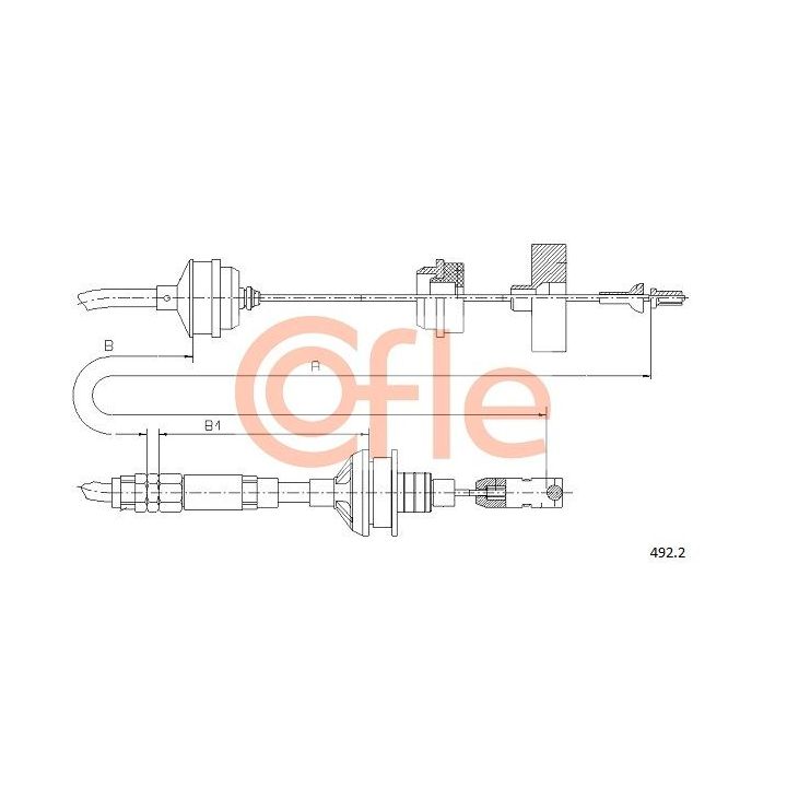 Sankabos trosas COFLE 92.492.2