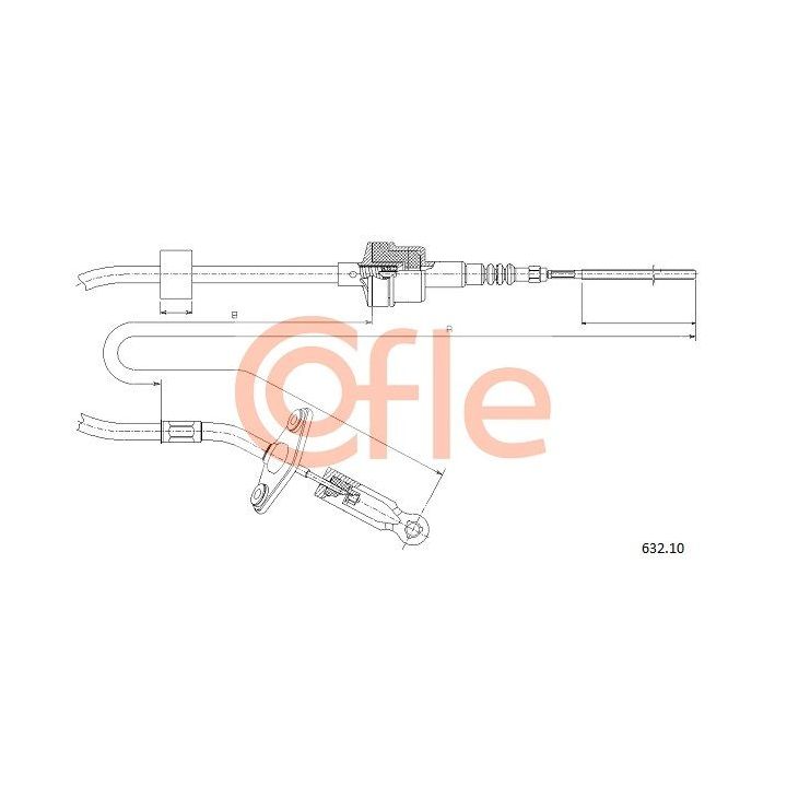 Sankabos trosas COFLE 92.632.10