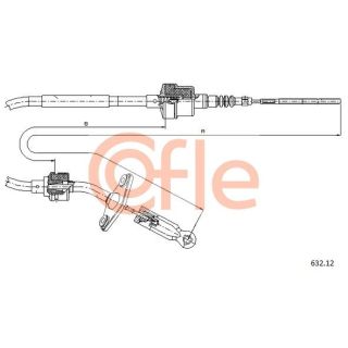 Sankabos trosas COFLE 92.632.12