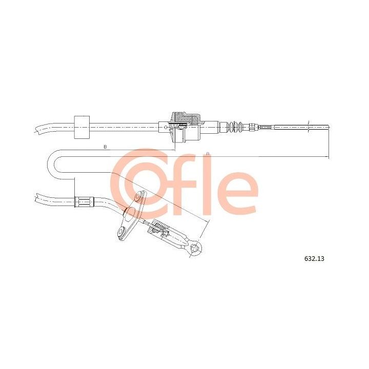 Sankabos trosas COFLE 92.632.13