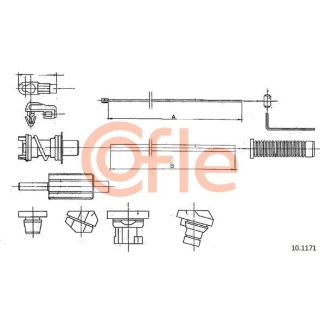 Akceleratoriaus trosas COFLE 10.1171