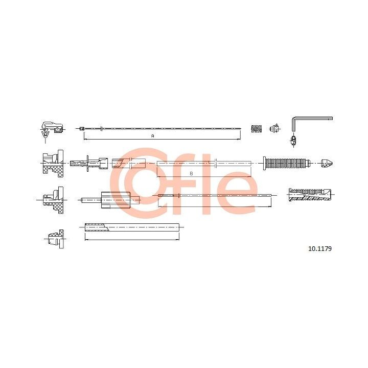 Akceleratoriaus trosas COFLE 10.1179