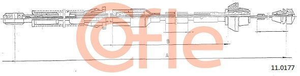 Akceleratoriaus trosas COFLE 11.0177