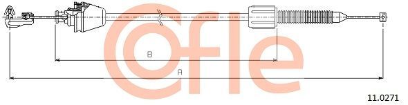 Akceleratoriaus trosas COFLE 11.0271