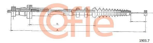Akceleratoriaus trosas COFLE 1903.7