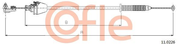 Akceleratoriaus trosas COFLE 92.11.0226