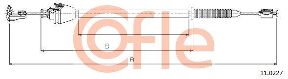 Akceleratoriaus trosas COFLE 92.11.0227