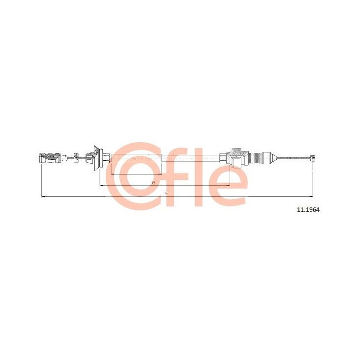Akceleratoriaus trosas COFLE 92.11.1964