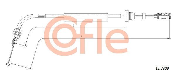 Akceleratoriaus trosas COFLE 92.12.7309