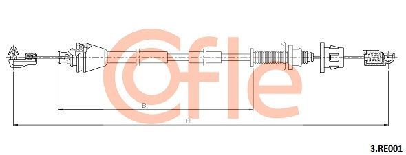 Akceleratoriaus trosas COFLE 92.3.RE001