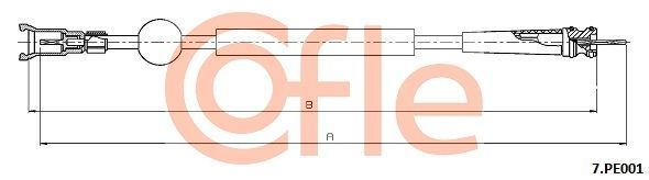 Tachometro velenas COFLE 7.PE001