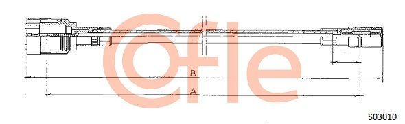 Tachometro velenas COFLE 92.S03010