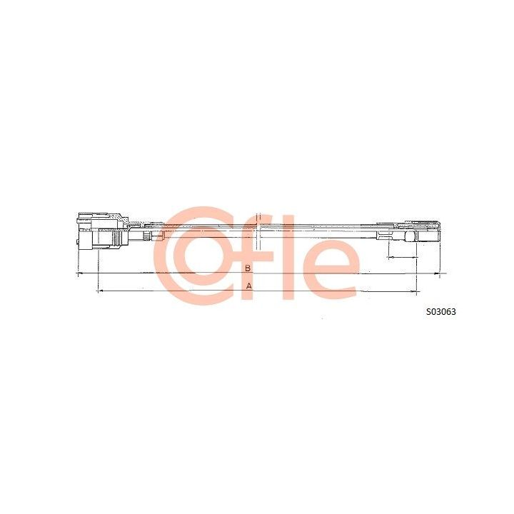 Tachometro velenas COFLE 92.S03063