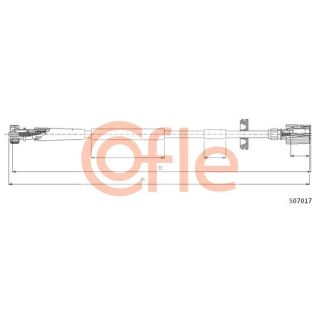 Tachometro velenas COFLE 92.S07017