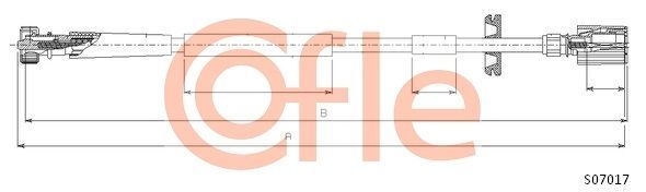 Tachometro velenas COFLE 92.S07017