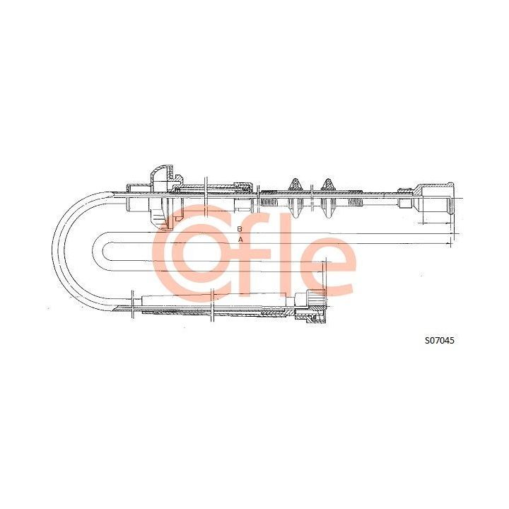Tachometro velenas COFLE 92.S07045
