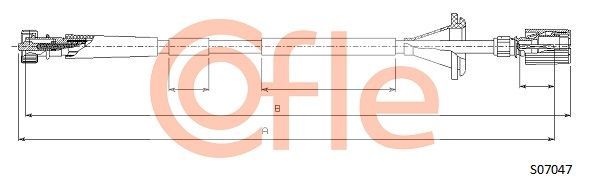 Tachometro velenas COFLE 92.S07047