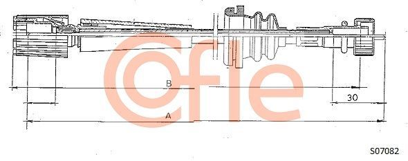 Tachometro velenas COFLE 92.S07082