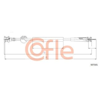 Tachometro velenas COFLE 92.S07101