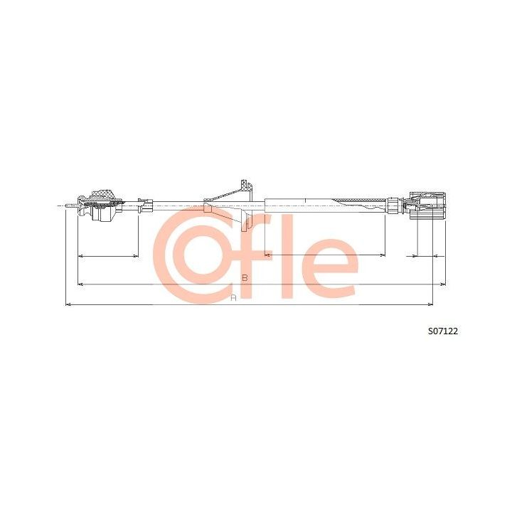 Tachometro velenas COFLE 92.S07122