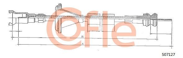 Tachometro velenas COFLE 92.S07127