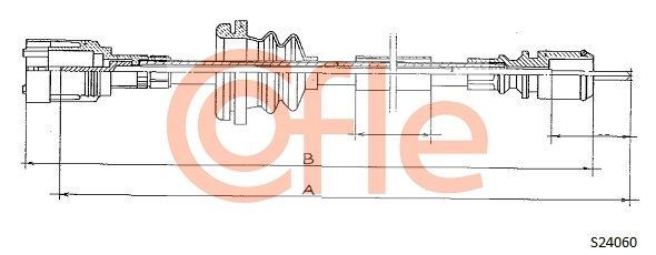 Tachometro velenas COFLE 92.S24060