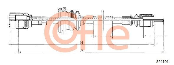 Tachometro velenas COFLE 92.S24101